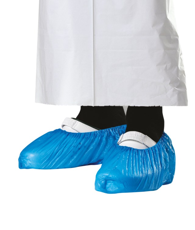 Skoskydd 33my blå One size 100st/fp - OneSize - 1