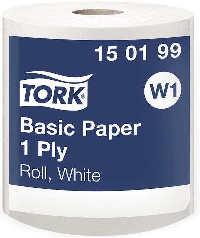 Torkpapper Tork W1 Basic vit 32cm x 1150m - 1150m - 1