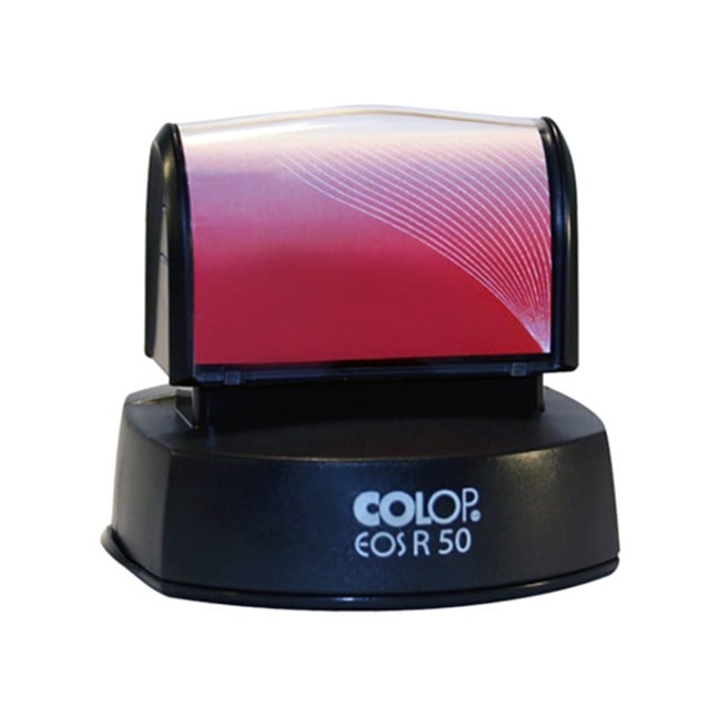 Stämpel Colop EOS Ø 50mm svart - Ø50mm - 1