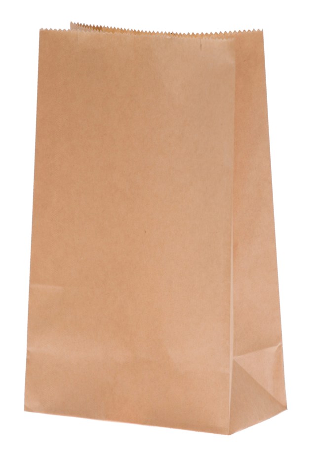 Konditoripåse SOS 180x110x265 brun 500/fp - 180x110x265mm - 1