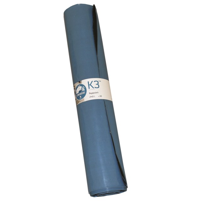 Sopsäck LDD P3 Proffs 240L, 870x1400x0,075, 10st/rl - 240L - 1