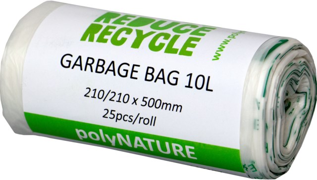 Plastpåsar polyNATURE 10 l 25/rl - 10L - 1