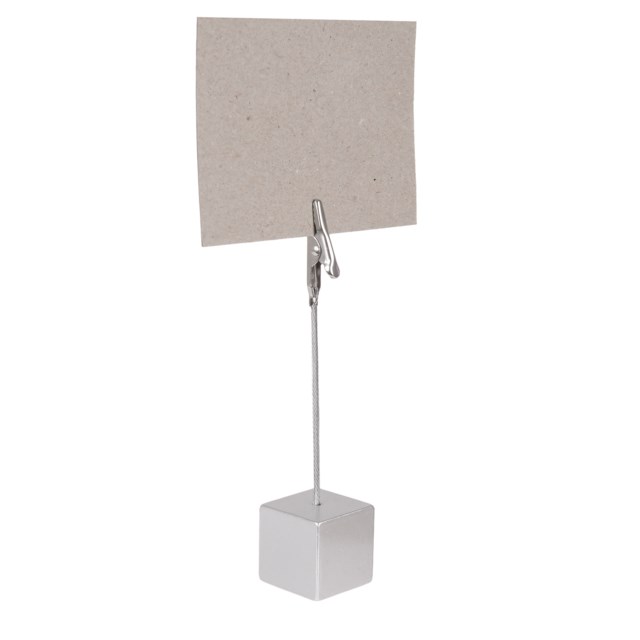 Prisklämma på fot 11,5 cm silver - 115mm - 1