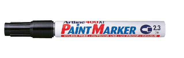 Märkpenna Artline PaintMarker 400XF svart - 2,3mm - 1