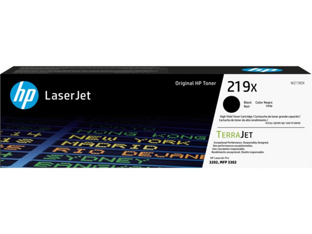 Toner HP High Yield LaserJet svart 3200 sidor - 1