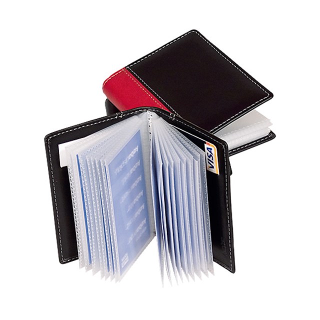 Visitkortspärm Keba svart/röd - 1