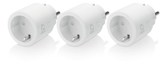 SMART HOME Strömbrytare WiFi 2.4GHz 1xCEE 7/3 3-Pack - 1