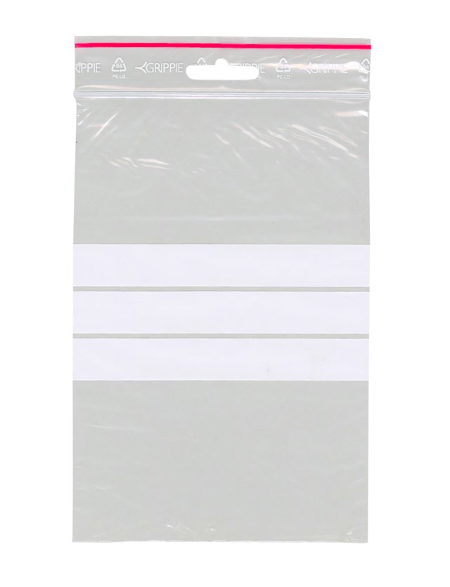 Blixtlåspåse 11-68 120x180x0,05mm m skrivf 1000/fp - 120x180x0,05mm - 1